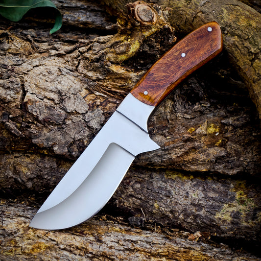Handmade D2 Hunting knife skinner knife Rosewood handle
